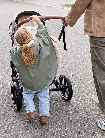 Bemini Poncho de voyage Waterproof et teddy