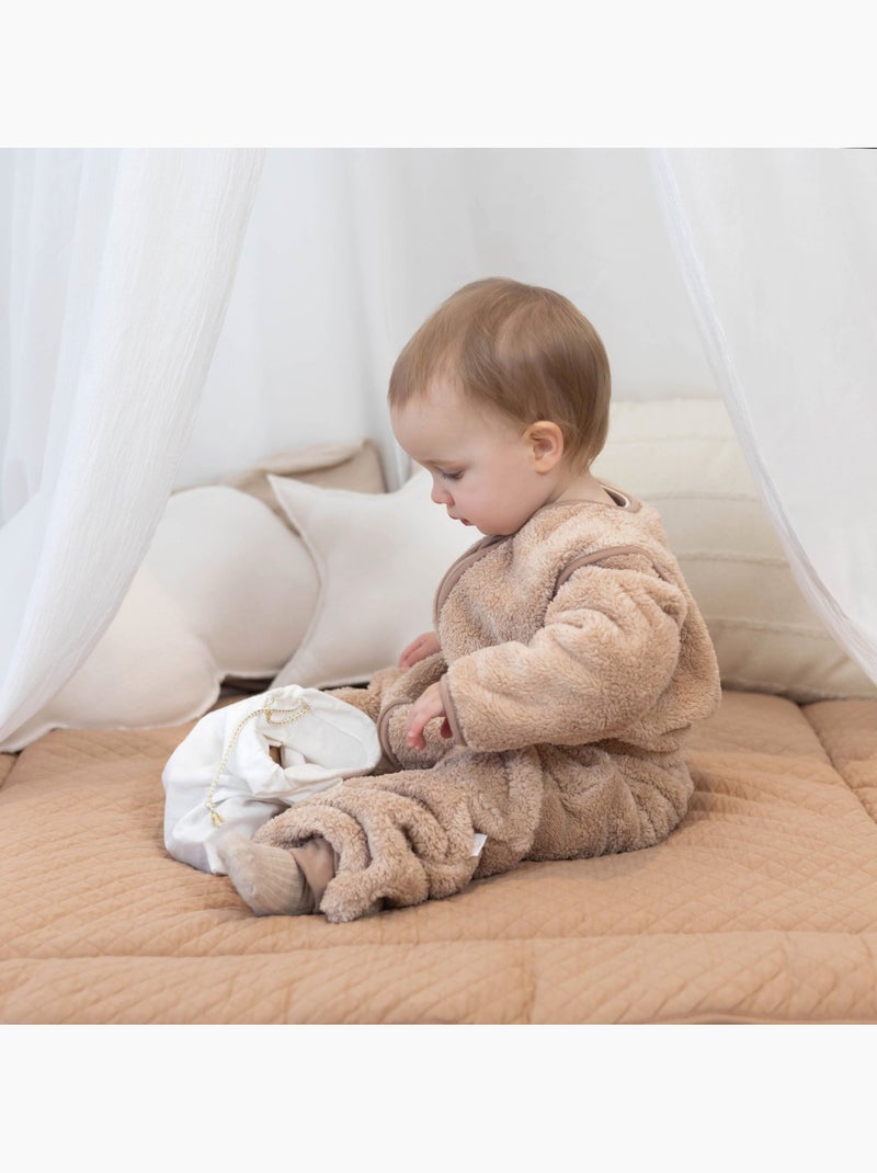Bemini Tapis de parc et jeu Confort matelassé Beige clair - Kiabi