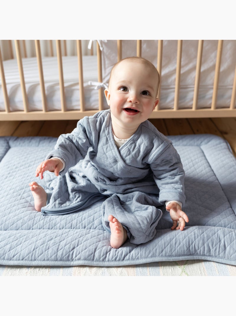 Bemini Tapis de parc et jeu CONFORT MATELASSÉ Bleu ardoise - Kiabi