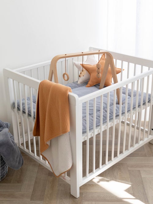 Bemini Tapis de parc et jeu Pady jersey et bambou - Kiabi
