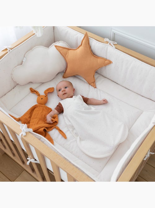 Bemini Tapis de parc et jeu Pady Jersey et bambou - Kiabi