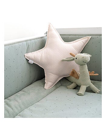 Bemini Tapis de parc et jeu Pady Jersey et bambou