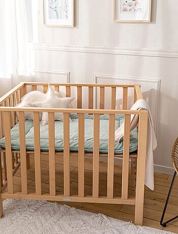 Bemini Tapis de parc et jeu Pady jersey et bambou