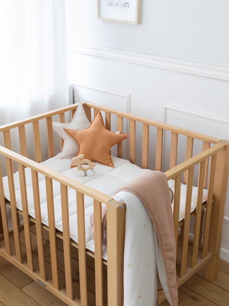 Bemini Tapis de parc et jeu Pady tetra jersey et jersey Blanc cassé - Kiabi