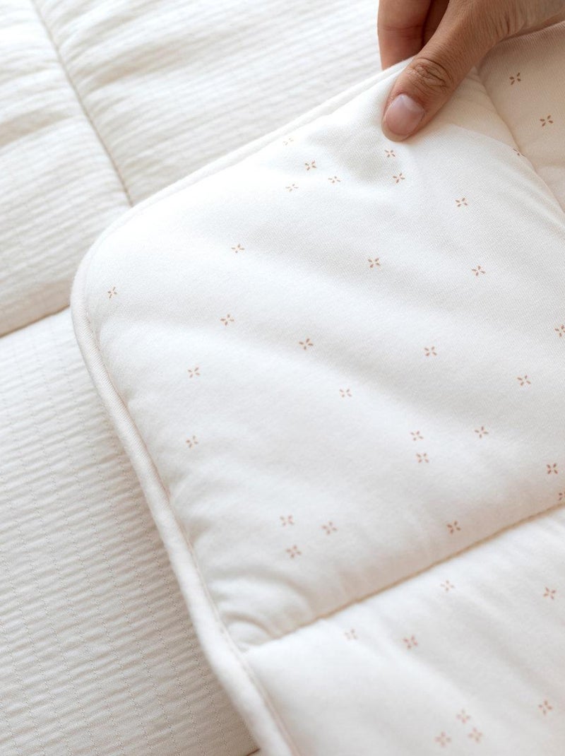 Bemini Tapis de parc et jeu Pady tetra jersey et jersey Blanc cassé - Kiabi