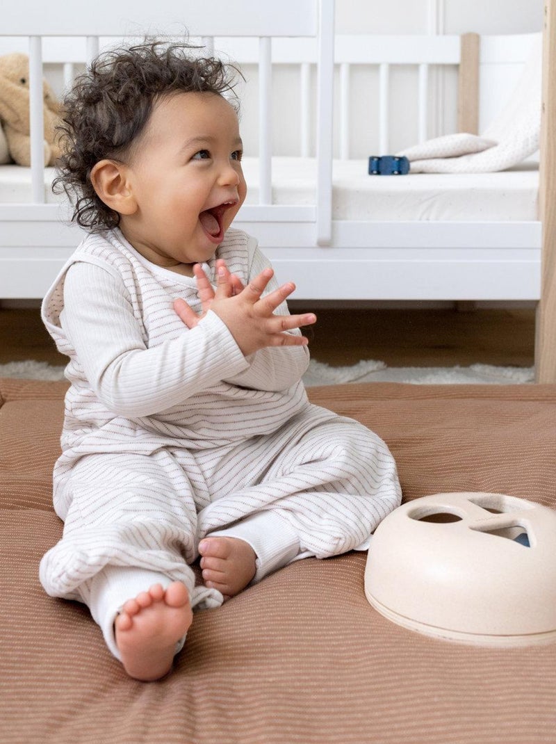 Bemini Tapis de parc et jeu Pady twin jersey Beige foncé - Kiabi