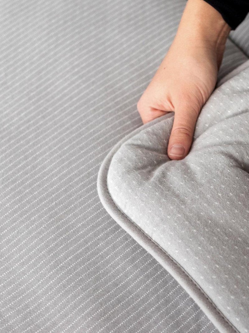 Bemini Tapis de parc et jeu Pady twin jersey Gris - Kiabi