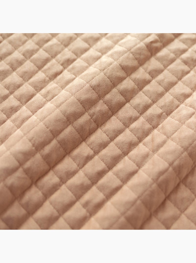 Bemini Tour de lit et parc Jersey matelassé Beige clair - Kiabi