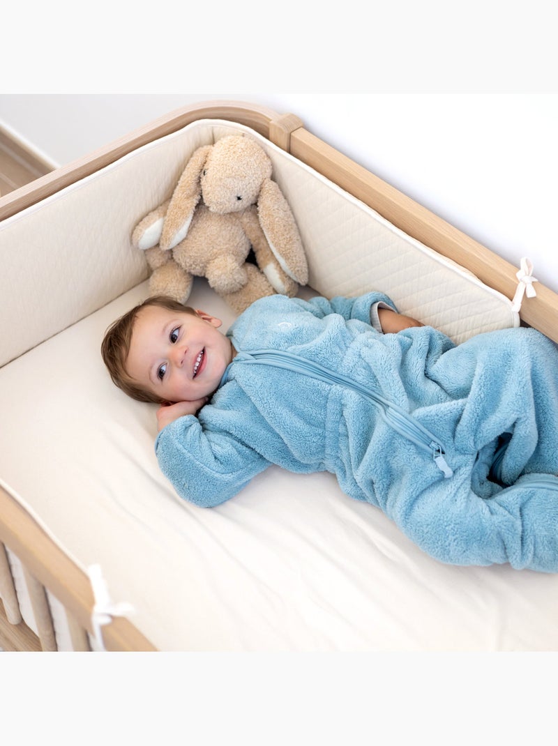 Bemini Tour de lit et parc Jersey matelassé Beige coquille - Kiabi