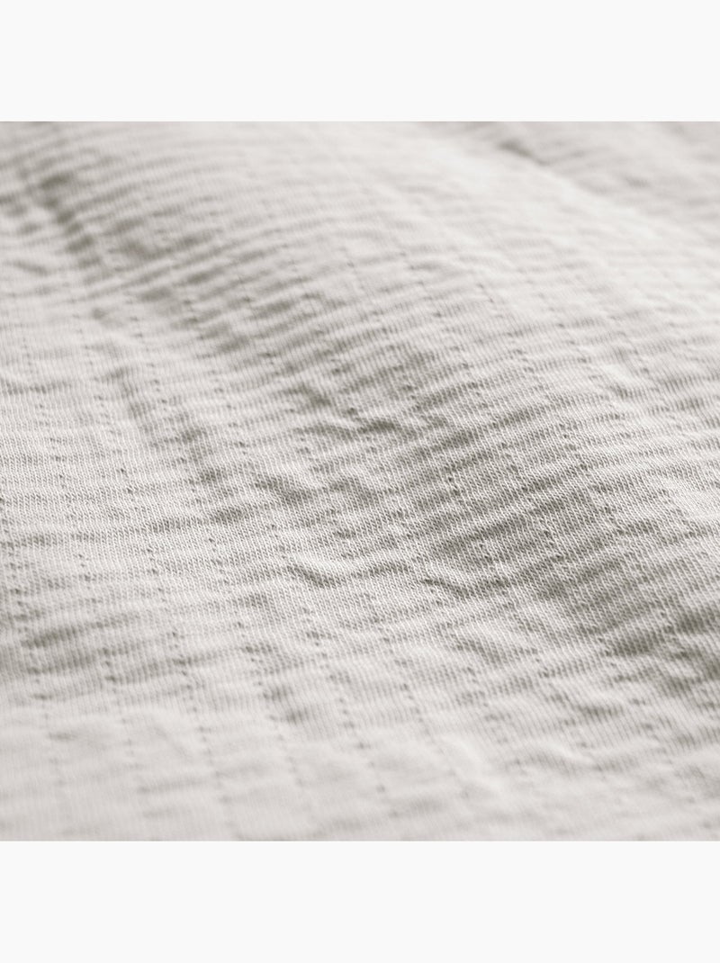 Bemini Tour de lit et parc Jersey texturé doux Beige sable - Kiabi