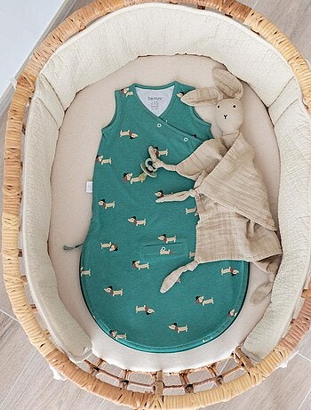 Bemini Tour de lit et parc Pady quilted jersey