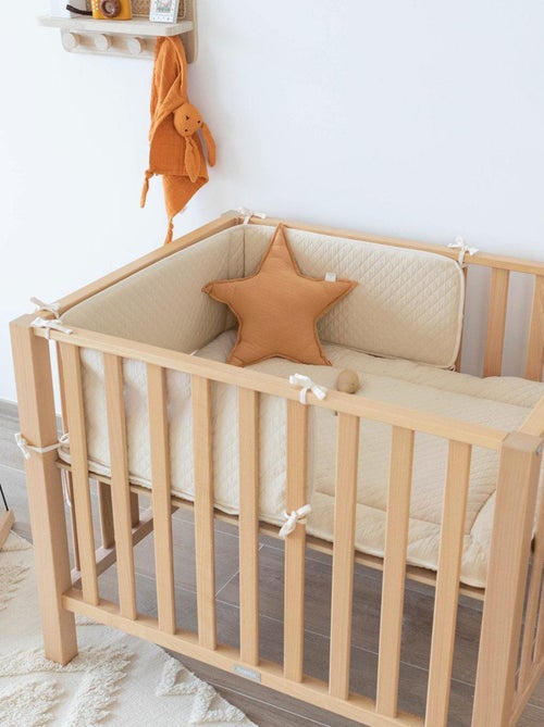 Bemini Tour de lit et parc Pady quilted jersey - Kiabi