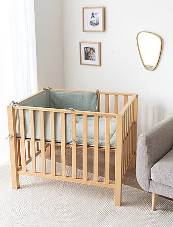 Bemini Tour de lit et parc Pady quilted jersey