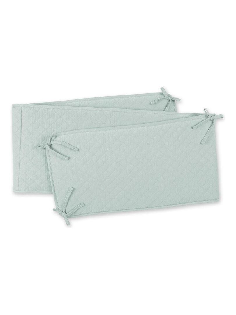 Bemini Tour de lit et parc Pady quilted jersey Vert chèvrefeuille - Kiabi