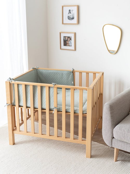 Bemini Tour de lit et parc Pady quilted jersey - Kiabi