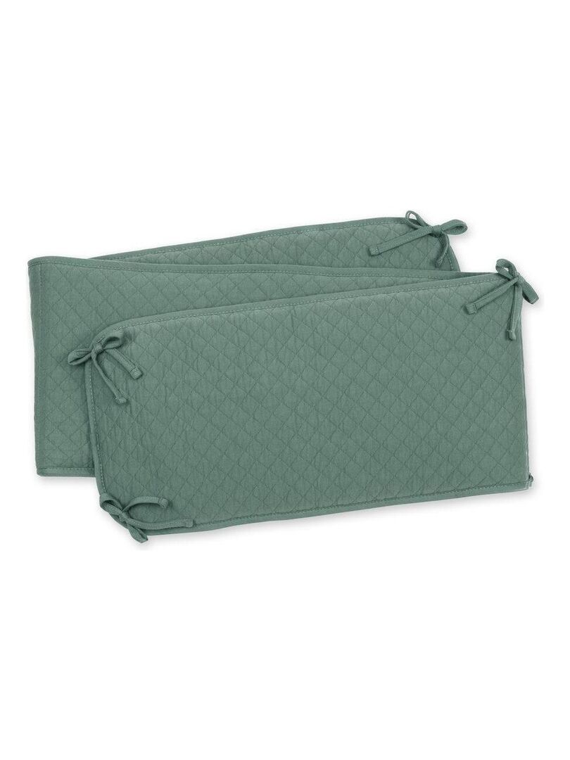 Bemini Tour de lit et parc Pady quilted jersey Vert - Kiabi