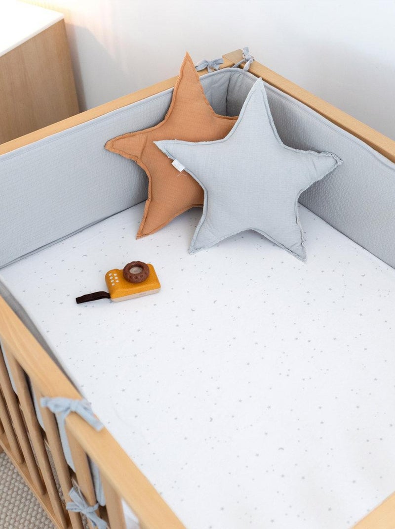 Bemini Tour de lit et parc Pady tetra jersey Gris - Kiabi