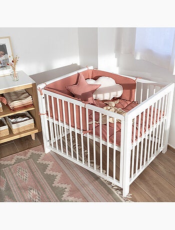 Bemini Tour de lit et parc Pady tetra jersey