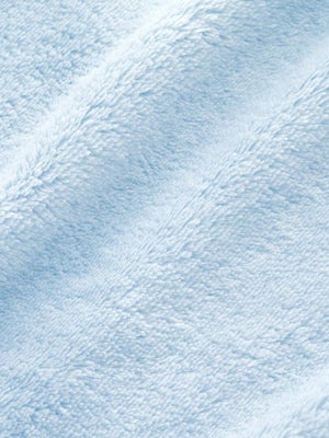 Poncho BEMINI – Modèle Ample En Tissu éponge Bleu Pierre, Confort Assuré