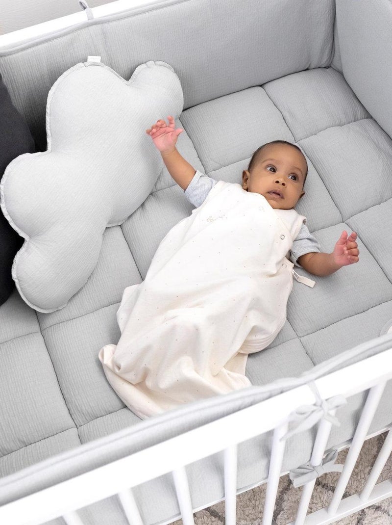 Bemini Tour de parc réversible Pady tetra jersey Gris - Kiabi