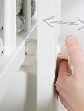 Berceau avec literie complète imprimée étoile - ROBA 'Little Stars'