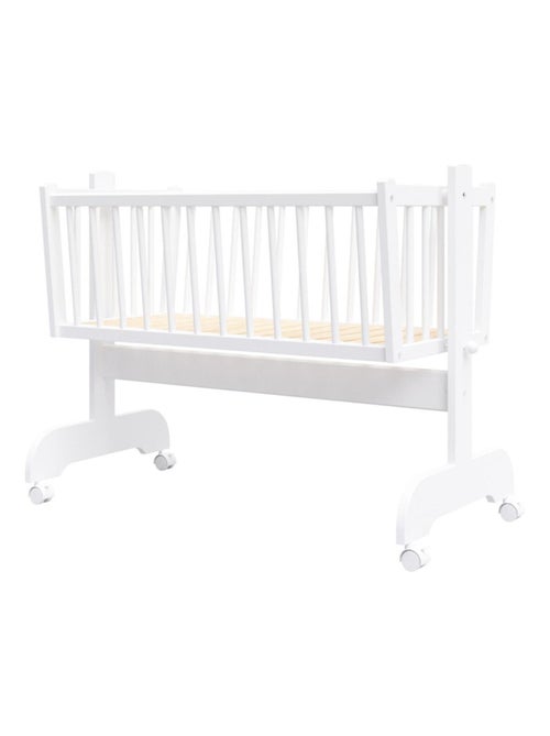 Berceau bébé - EMILIE - 90x40 cm - Matelas Inclus - Kiabi