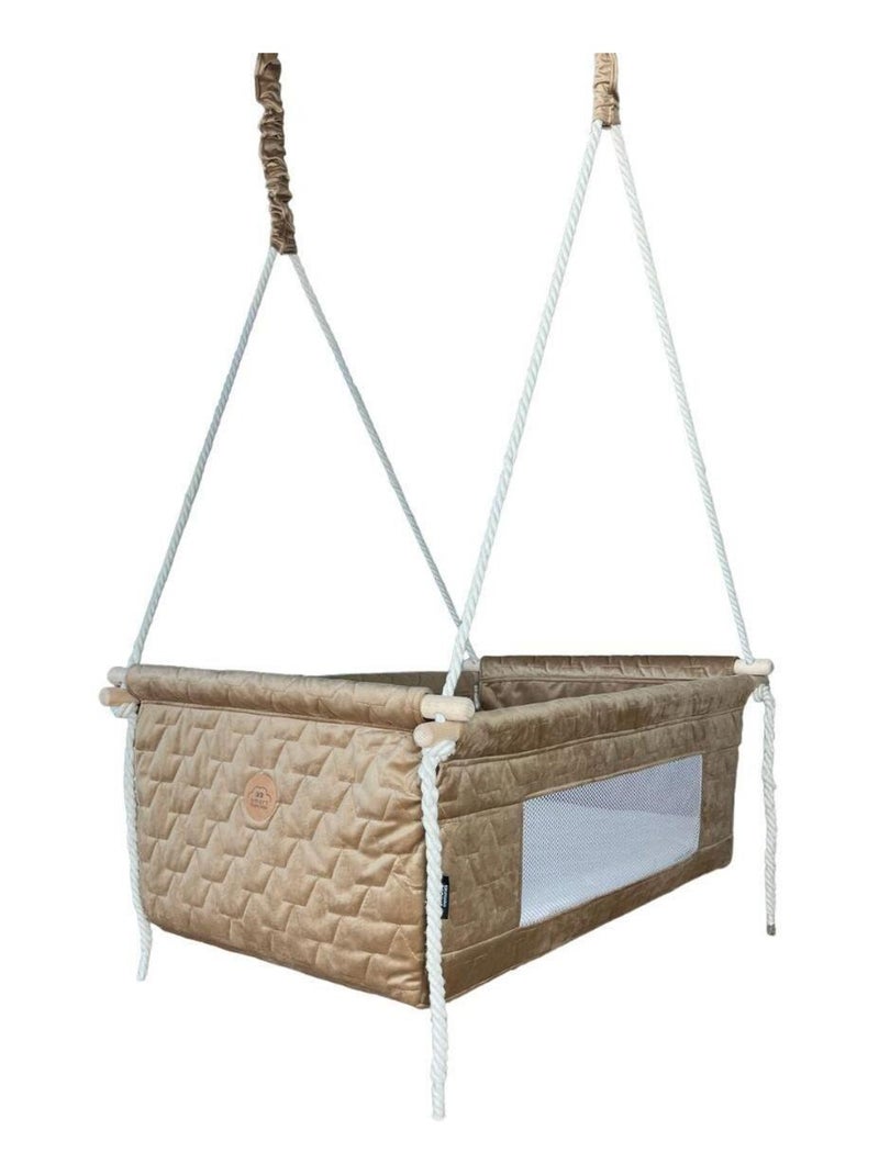 Berceau Bébé - Lit Suspendu - Argent Gris - Kiabi