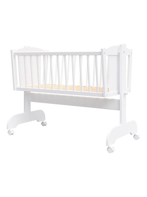 Berceau bébé - VICTORIA - 90x40 cm - Matelas Inclus - Kiabi