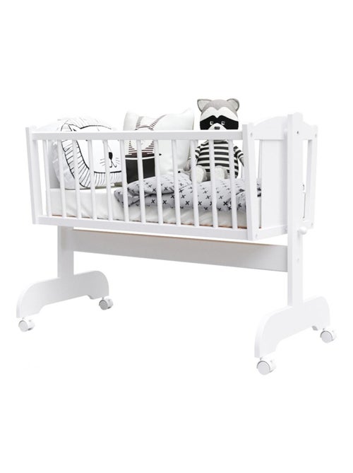 Berceau bébé - VICTORIA - 90x40 cm - Matelas Inclus - Kiabi