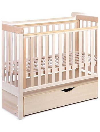 Berceau bébé à bascule YappyMove avec sommier réglable et tiroir