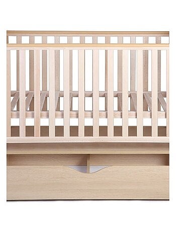 Berceau bébé à bascule YappyMove avec sommier réglable et tiroir