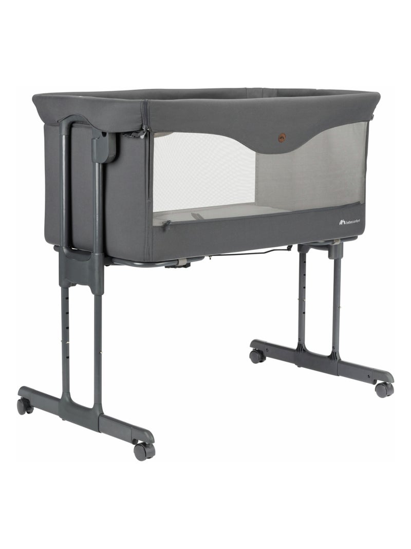 Berceau bébé et Cododo 2 en 1 Amara Beige gris - Kiabi