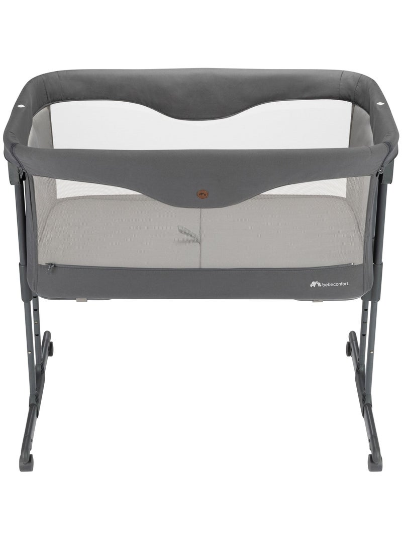 Berceau bébé et Cododo 2 en 1 Amara Beige gris - Kiabi