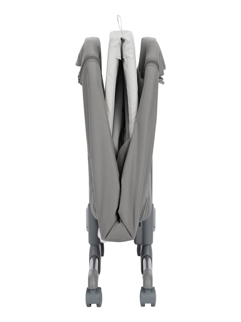 Berceau bébé et Cododo 2 en 1 Amara Blanc Argenté Gris - Kiabi