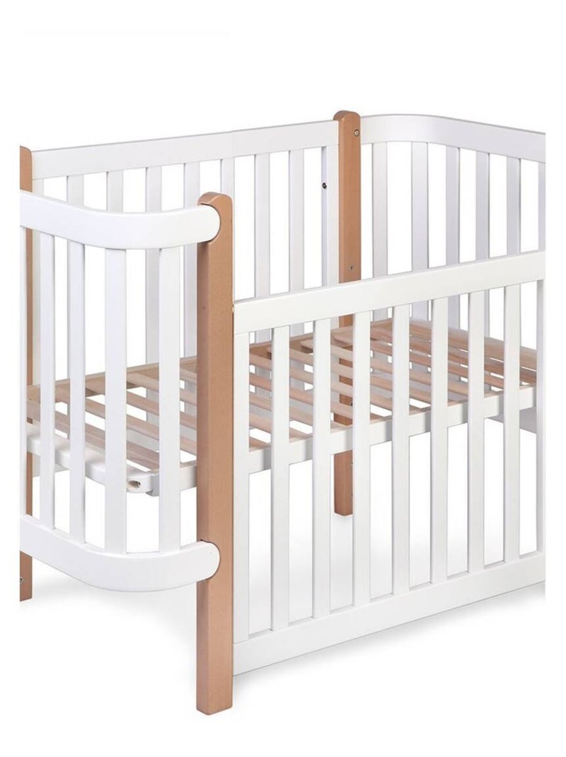Berceau bébé YappyÉtude avec sommier réglable et inclinable Blanc - Kiabi