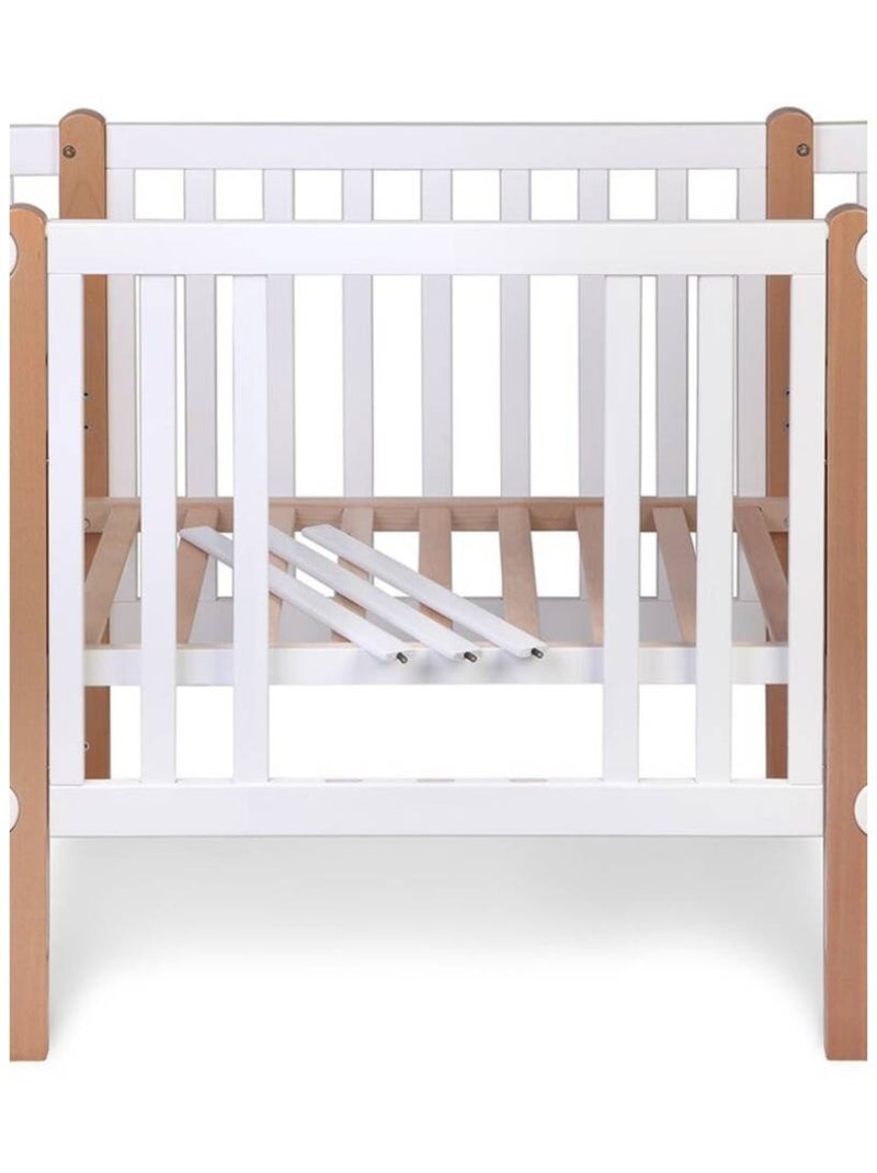 Berceau bébé YappyÉtude avec sommier réglable et inclinable Blanc - Kiabi