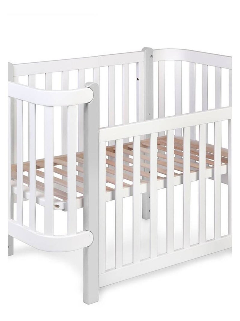 Berceau bébé YappyÉtude avec sommier réglable et inclinable Gris clair - Kiabi