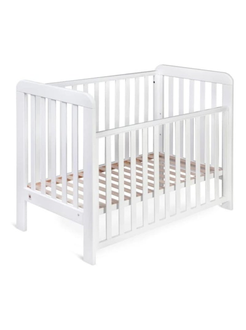 Berceau bébé YappyLull avec sommier réglable Blanc - Kiabi