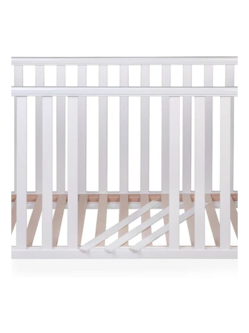 Berceau bébé YappyLull avec sommier réglable Blanc - Kiabi