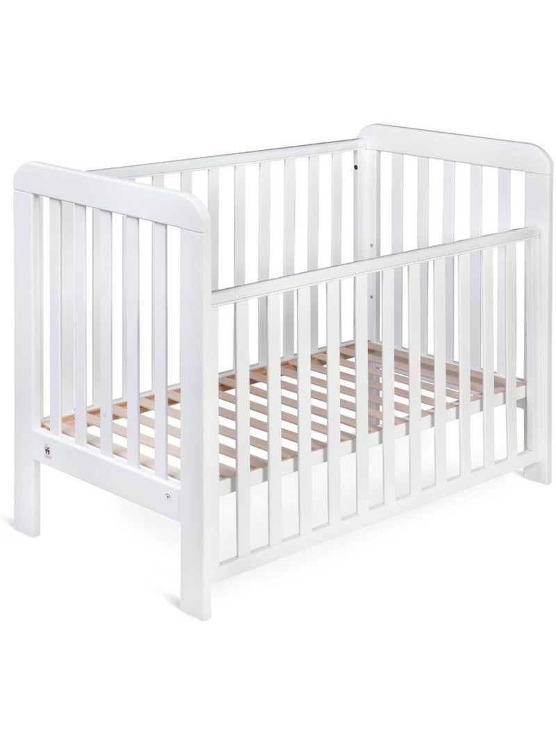 Berceau bébé YappyLull avec sommier réglable Blanc - Kiabi