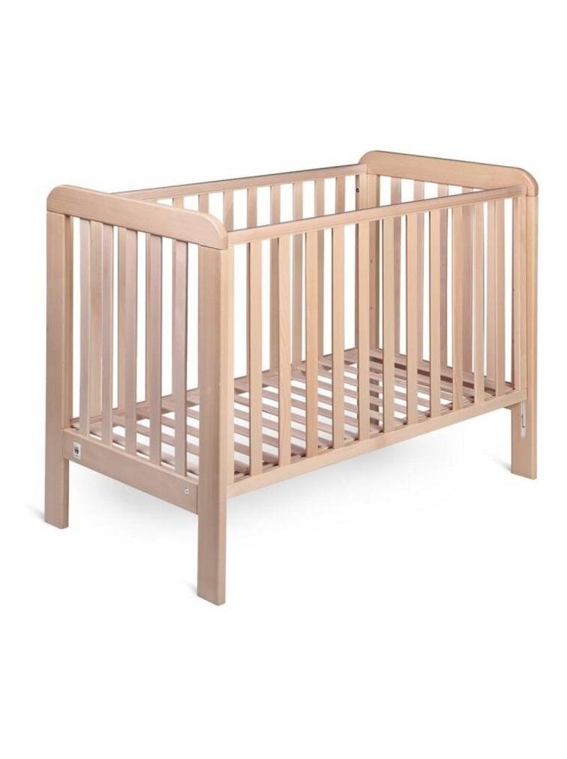 Berceau bébé YappyLull avec sommier réglable Bois naturel - Kiabi
