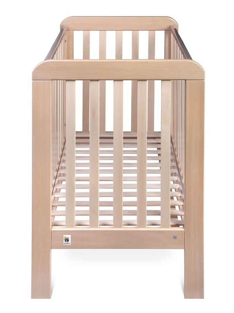 Berceau bébé YappyLull avec sommier réglable Bois naturel - Kiabi