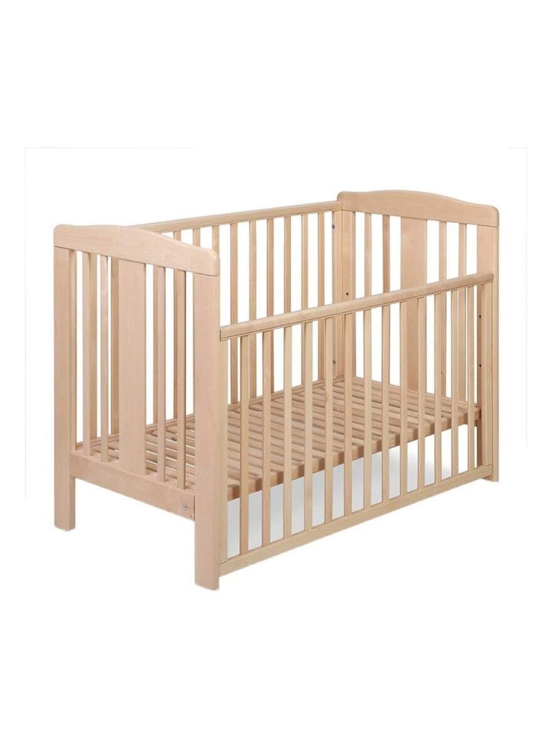 Berceau bébé YappyQu avec sommier réglable Bois naturel - Kiabi