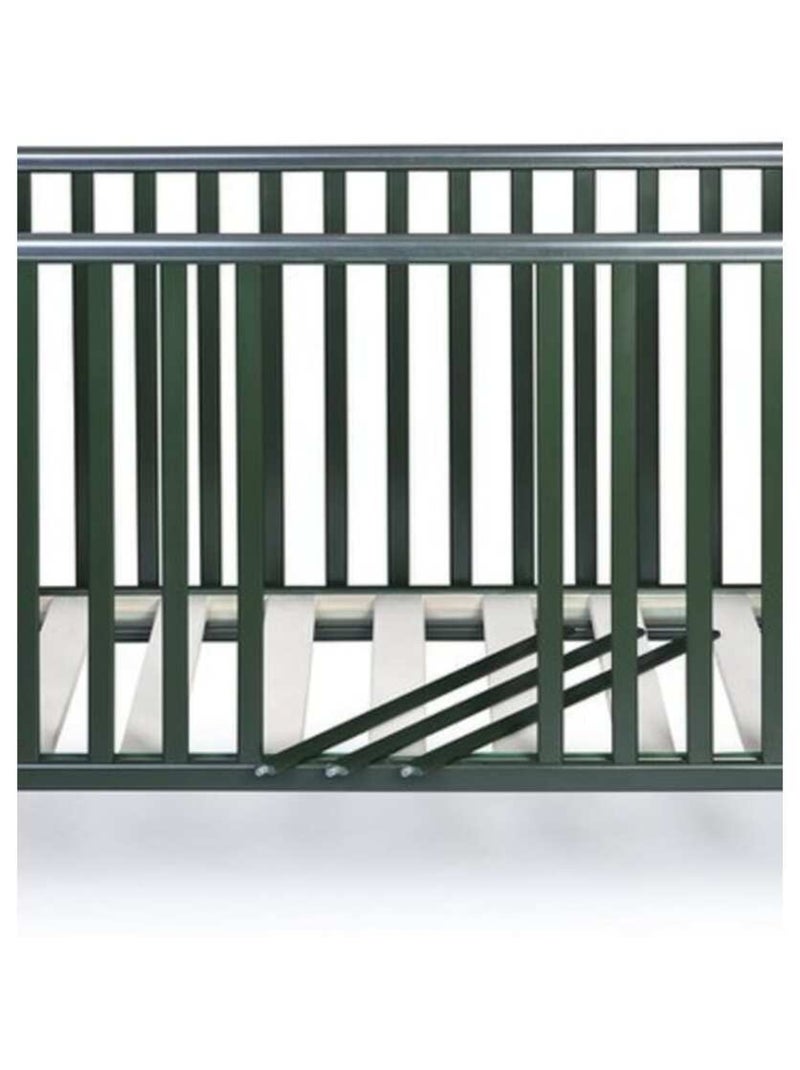 Berceau bébé YappyQu avec sommier réglable Vert - Kiabi