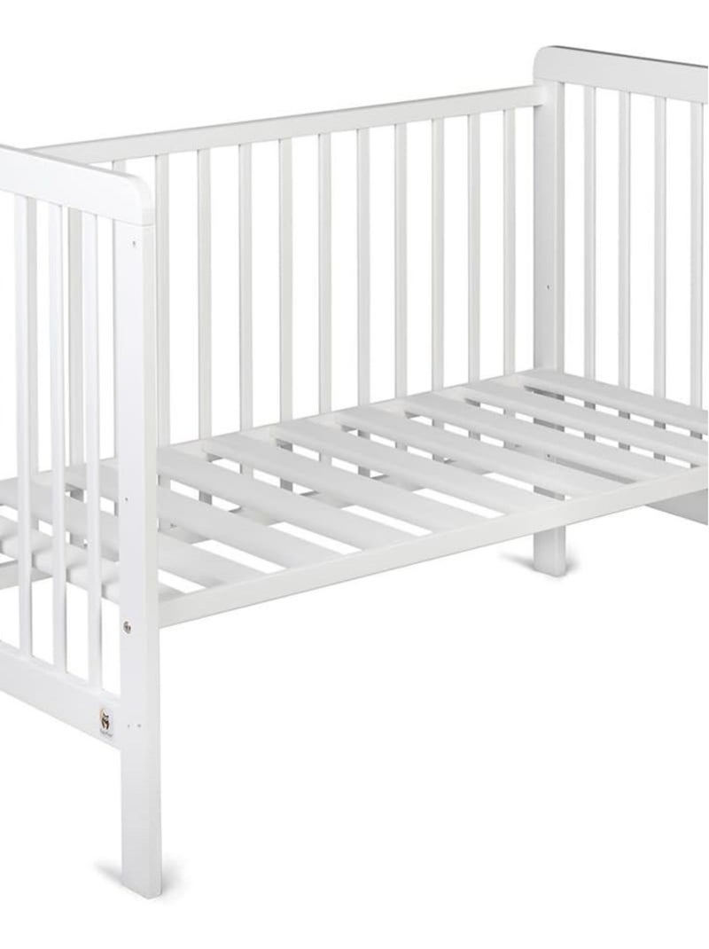 Berceau bébé YappyUno avec sommier réglable 3 hauteurs Blanc - Kiabi