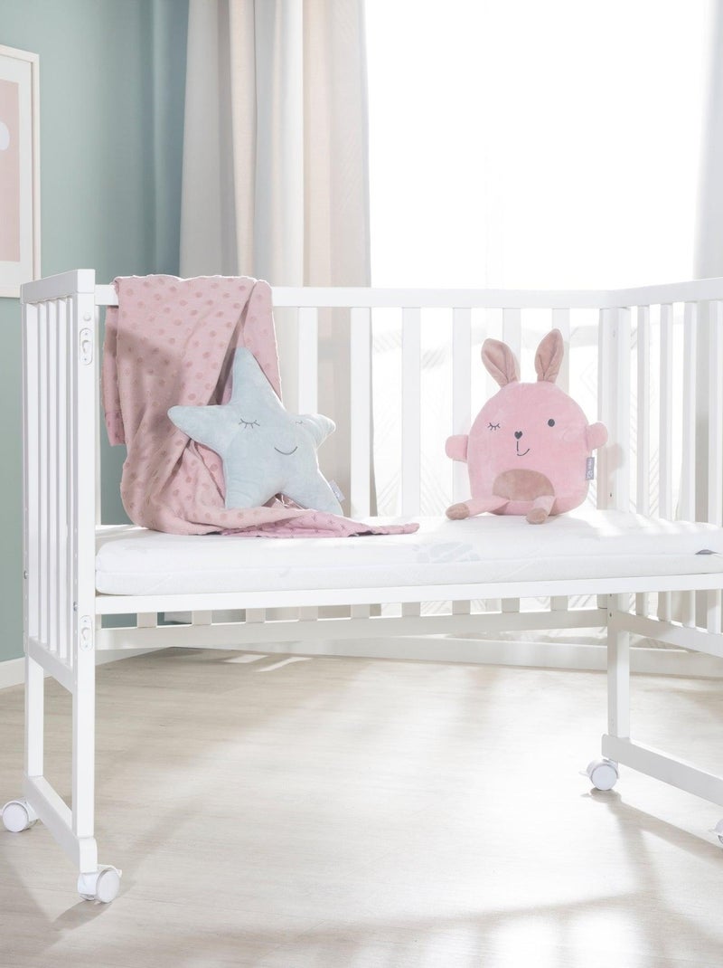 Berceau cododo 3en1 avec matelas respirant et barrières - ROBA Blanc - Kiabi