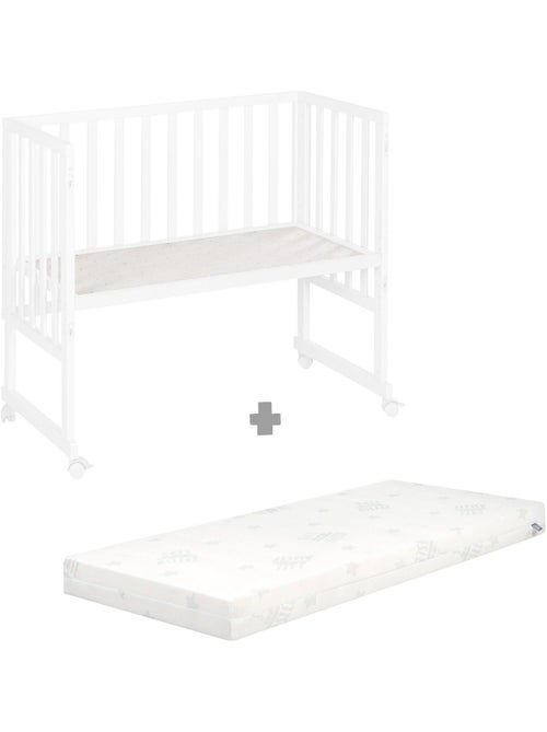 Berceau cododo 3en1 avec matelas respirant et barrières - ROBA - Kiabi