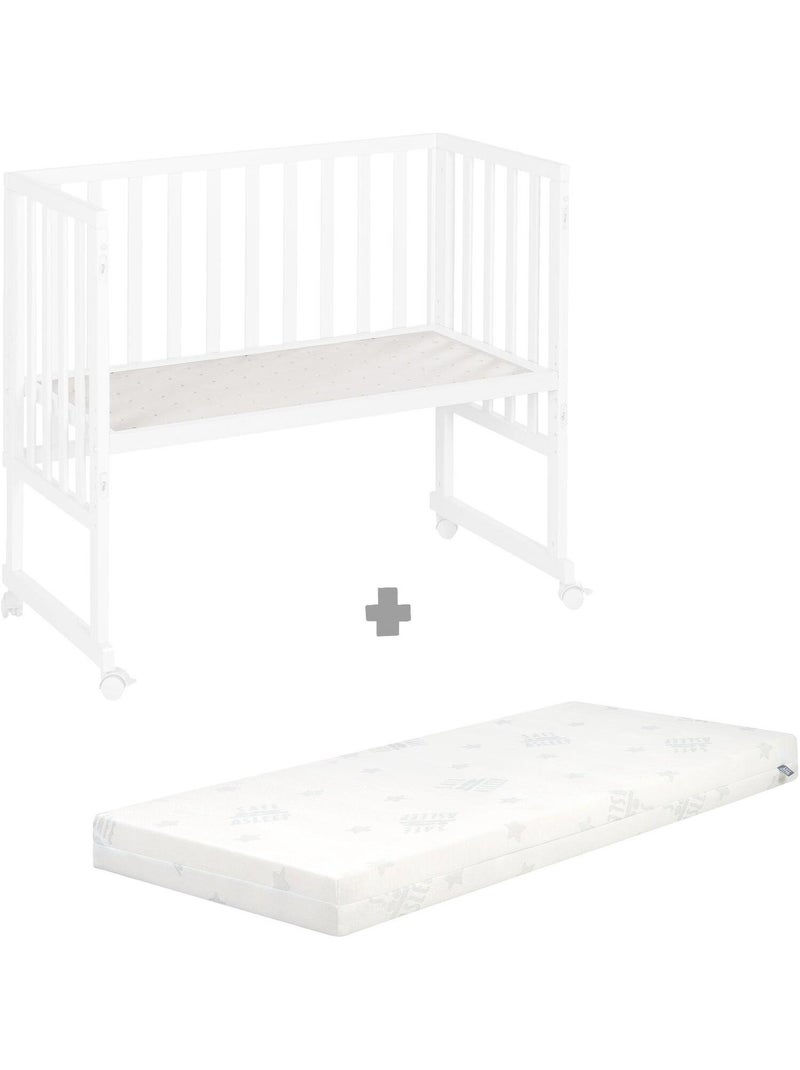 Berceau cododo 3en1 avec matelas respirant et barrières - ROBA Blanc - Kiabi