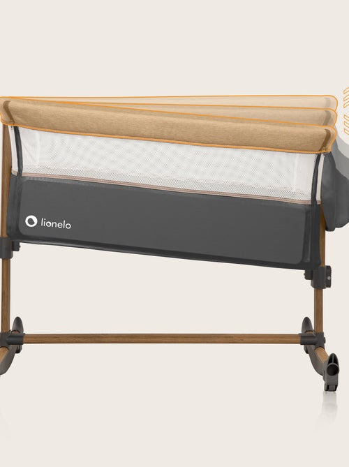 Berceau cododo 3en1 LIONELO Leonie - Matelas 4cm en coton - Hauteur et inclinaison réglables - Kiabi
