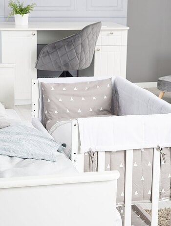 Berceau cododo 4en1 avec literie complète imprimée ourson 'Indibear' ROBA